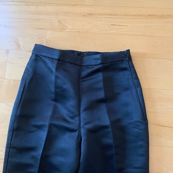 JCrew tuxedo-style satin trousers - Picture 4 of 4